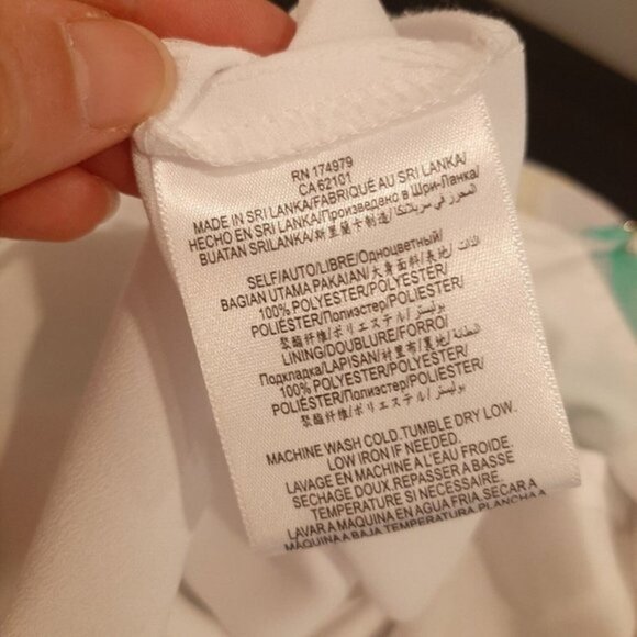 NEW BCBGeneration Tiered Ruffle Dress Womens Size Small Multi Striped Sleeveless - Picture 16 of 16